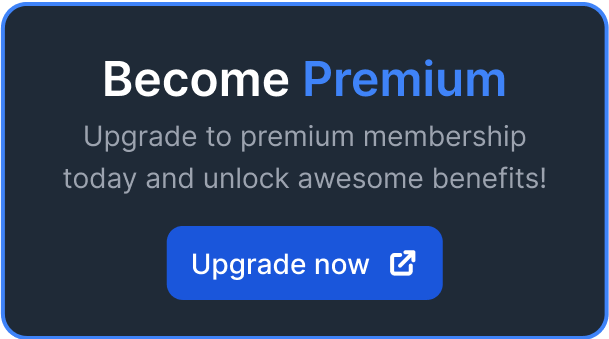 become a premium user