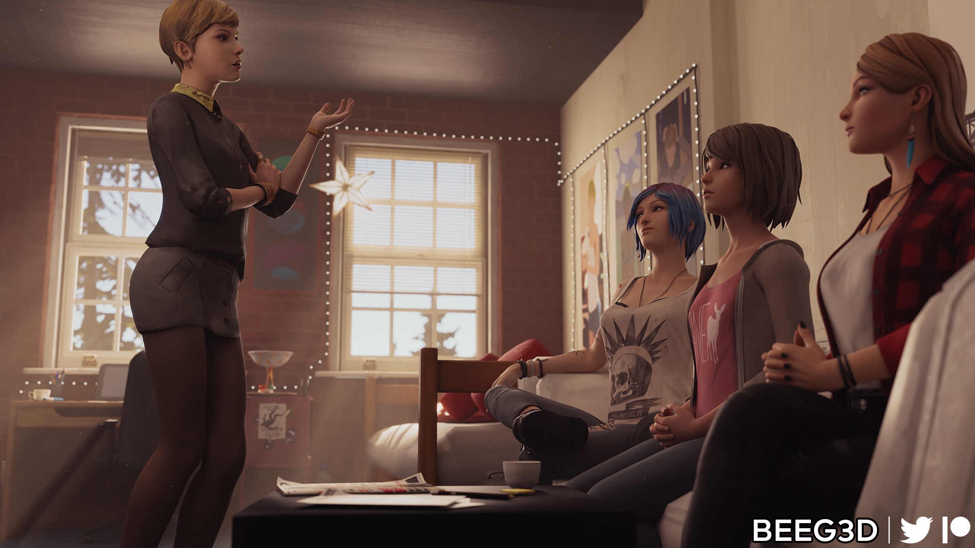 Life is Strange - Vortex Club Initiation Life Is Strange Max Caulfield Chloe Price Rachel Amber Victoria Chase Interracial Blowjob Doggystyle Cowgirl Reverse Cowgirl 8