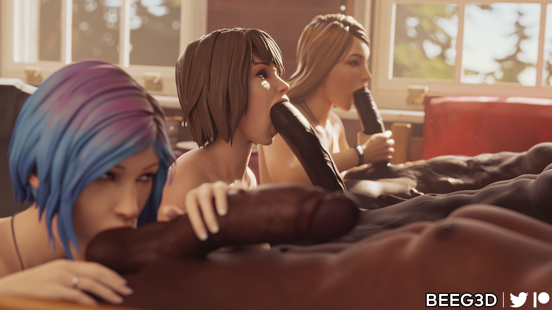 Life is Strange - Vortex Club Initiation Life Is Strange Max Caulfield Chloe Price Rachel Amber Victoria Chase Interracial Blowjob Doggystyle Cowgirl Reverse Cowgirl 10