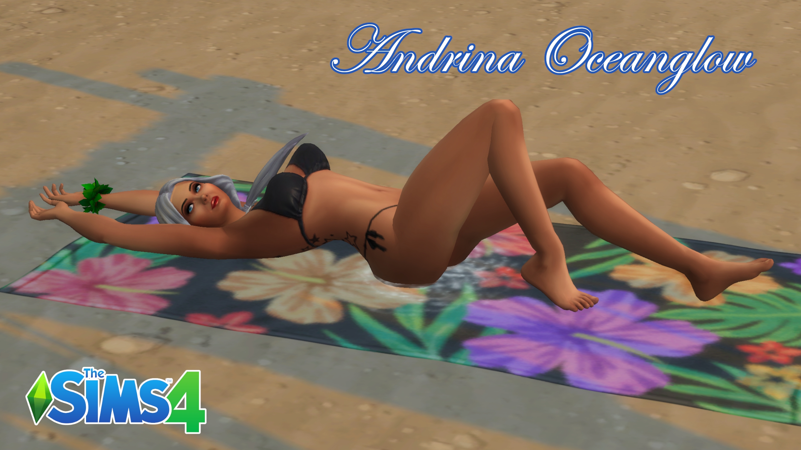 Sims 4 - Mermaid Andrina Oceanglow The Sims 4 Mermaid Siren White Hair Bustyfemale Thong Big Ass Toned Female Topless 5
