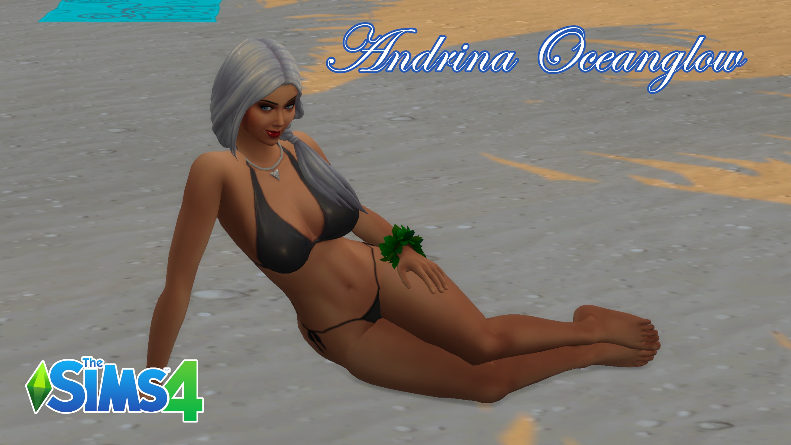 Sims 4 - Mermaid Andrina Oceanglow The Sims 4 Mermaid Siren White Hair Bustyfemale Thong Big Ass Toned Female Topless 6