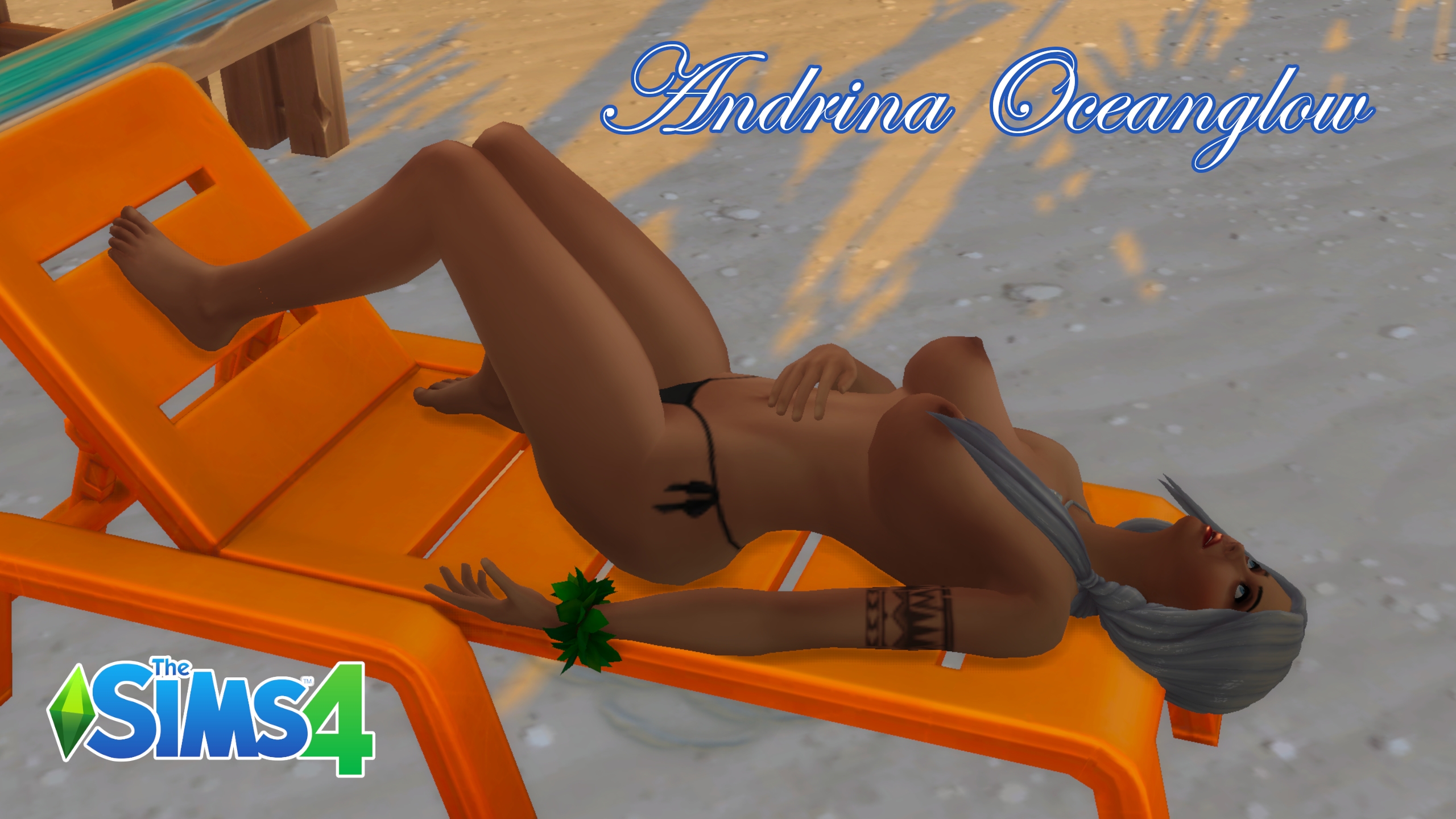 Sims 4 - Mermaid Andrina Oceanglow The Sims 4 Mermaid Siren White Hair Bustyfemale Thong Big Ass Toned Female Topless 8