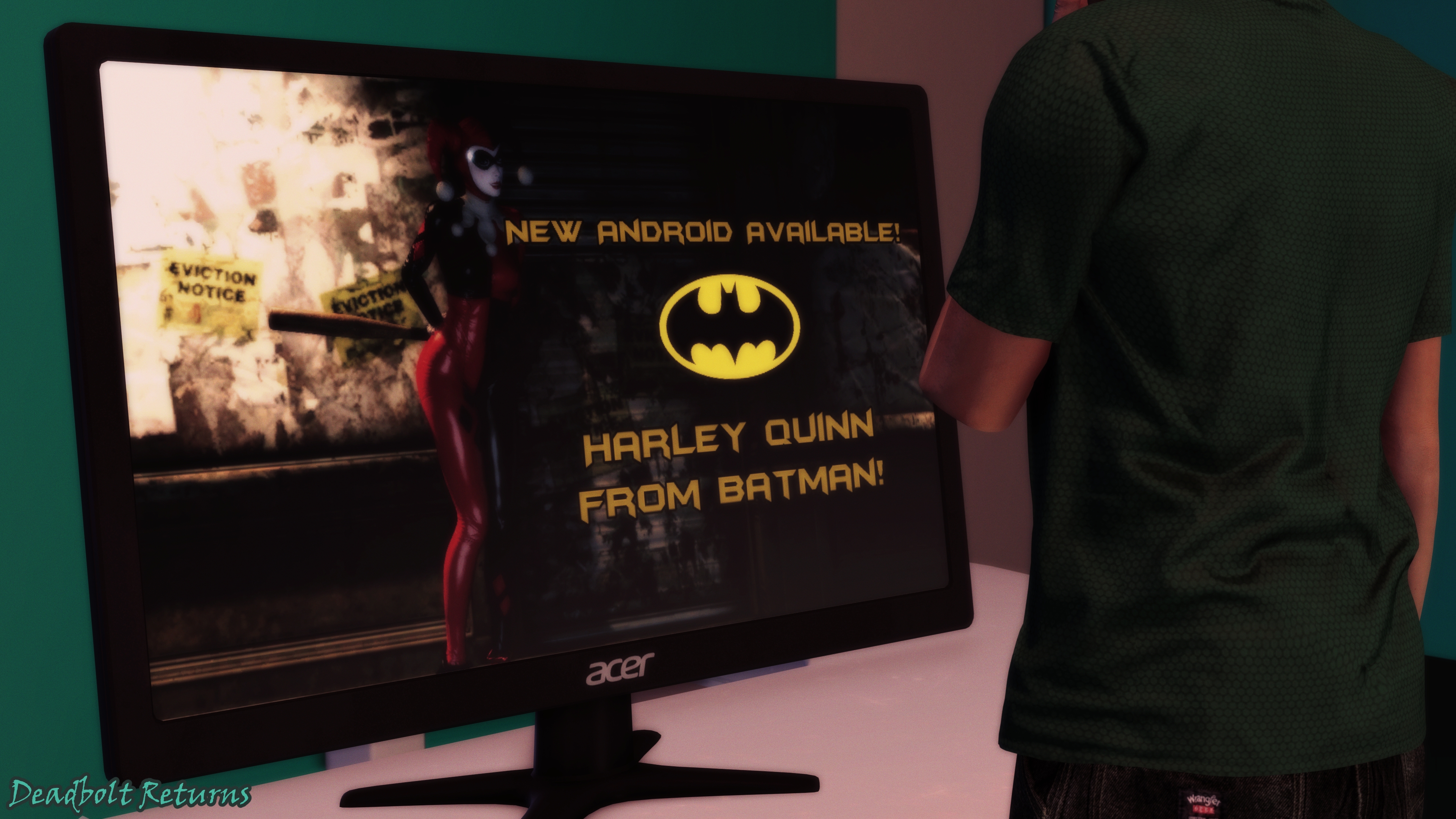 New Harley Android at the Brothel! Harley Quinn Batman Original Series 3d Porn 3d Girl 3dnsfw Sfm Source Filmmaker Rule34 Rule 34 Nsfw Android