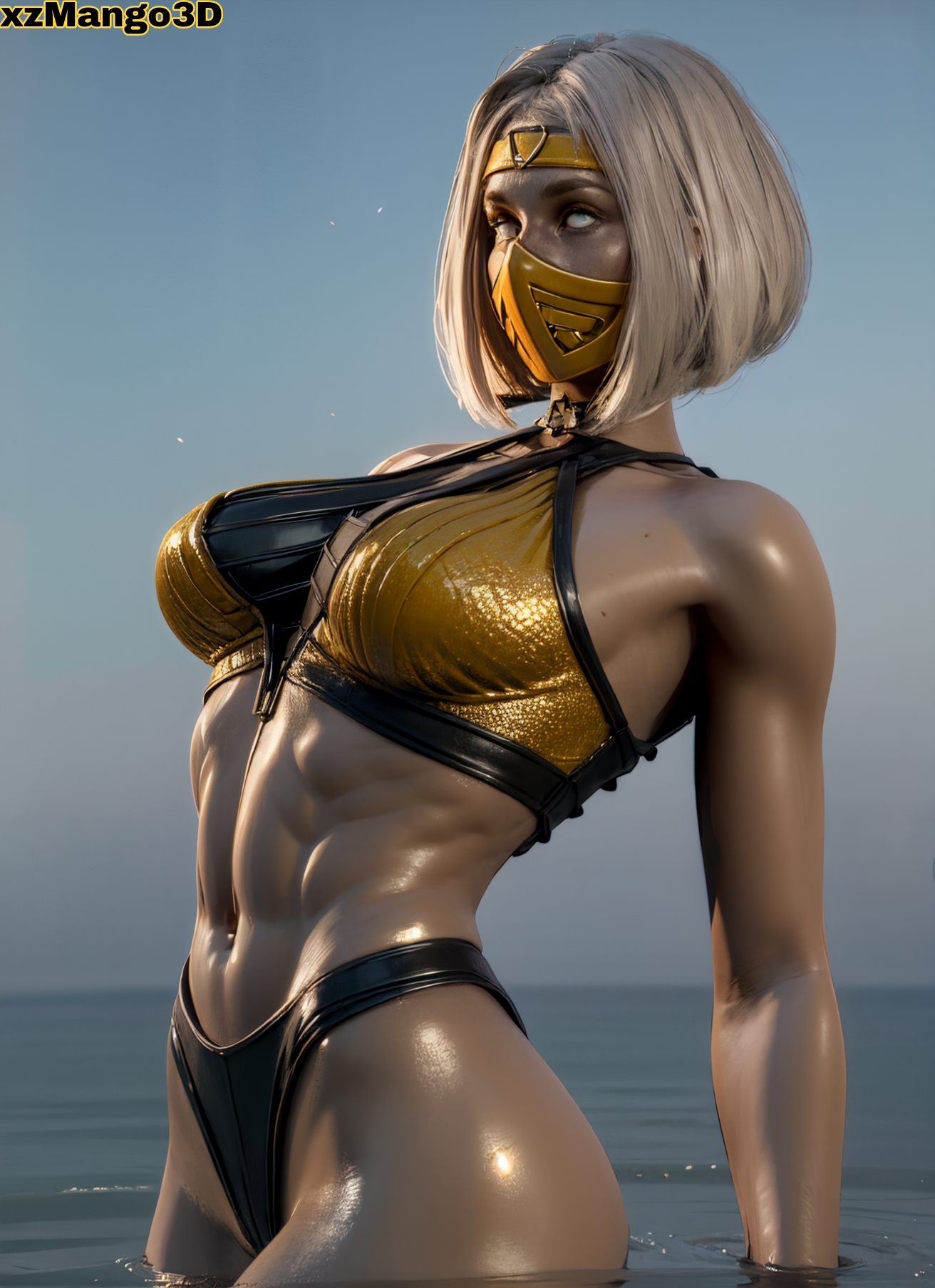 Khameleon! Mortal Kombat 3d Porn 3dnsfw Rule34 Big Breasts 1girl Solo Female 2