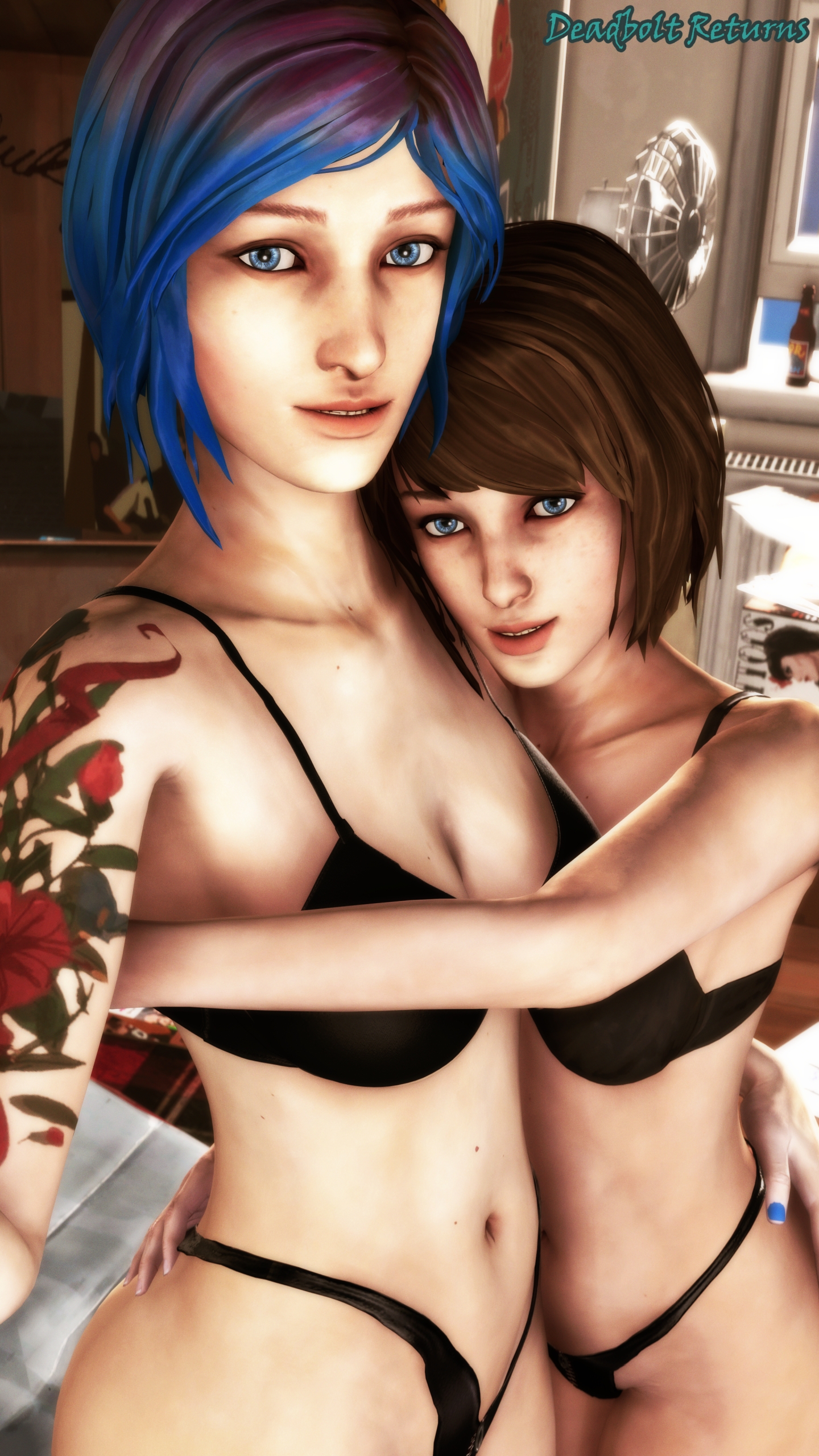Max Caulfield and Chloe Price Selfie Threesome Max Caulfield Chloe Price Life Is Strange Life Is Strange Max Sfm Source Filmmaker Rule34 Rule 34 Nsfw 3dnsfw 3d Porn Threesome