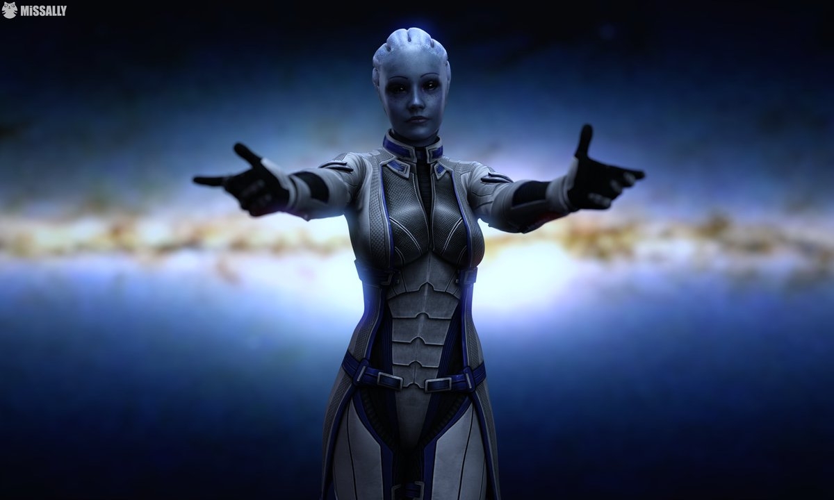 Liara T Soni Mass Effect Alien Asari Sci-fi Romance