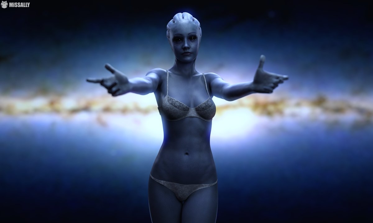 Liara T Soni Mass Effect Alien Asari Sci-fi Romance 2