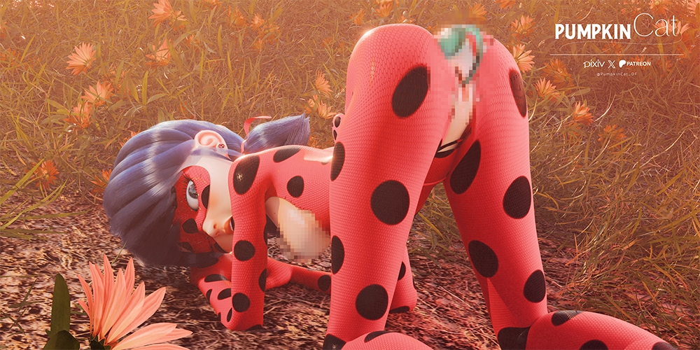 Ladybug one with nature 🌿 Marinette (miraculousladybug) Ladybug Disney Sex Toy Anal