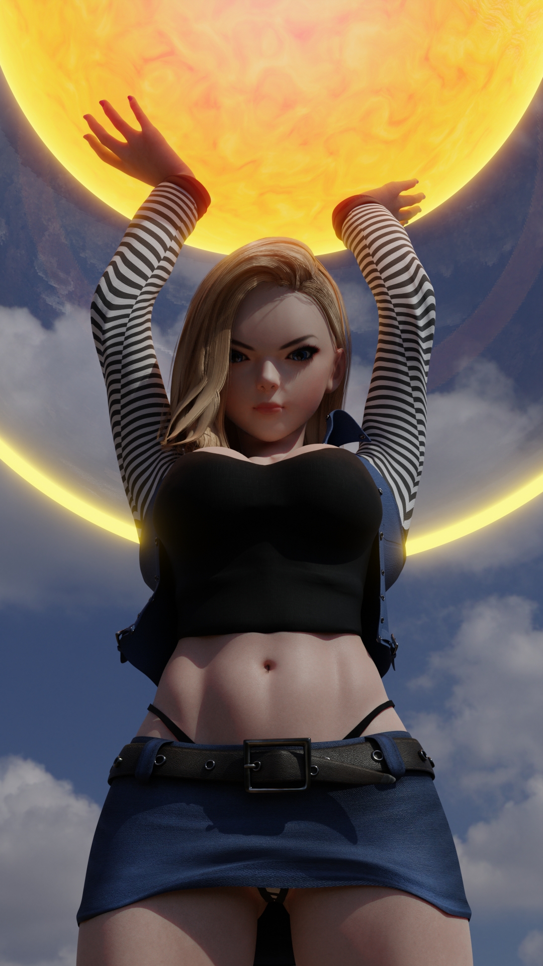 Android 18 Pinup Android 18 Dragonball Pinup Anime