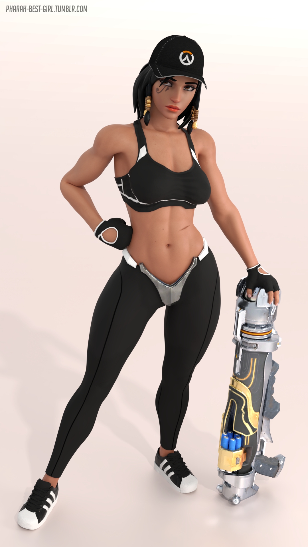 Pin up 15 Pharah Overwatch 3d Porn Sexy Nude Pinup Pussy 3