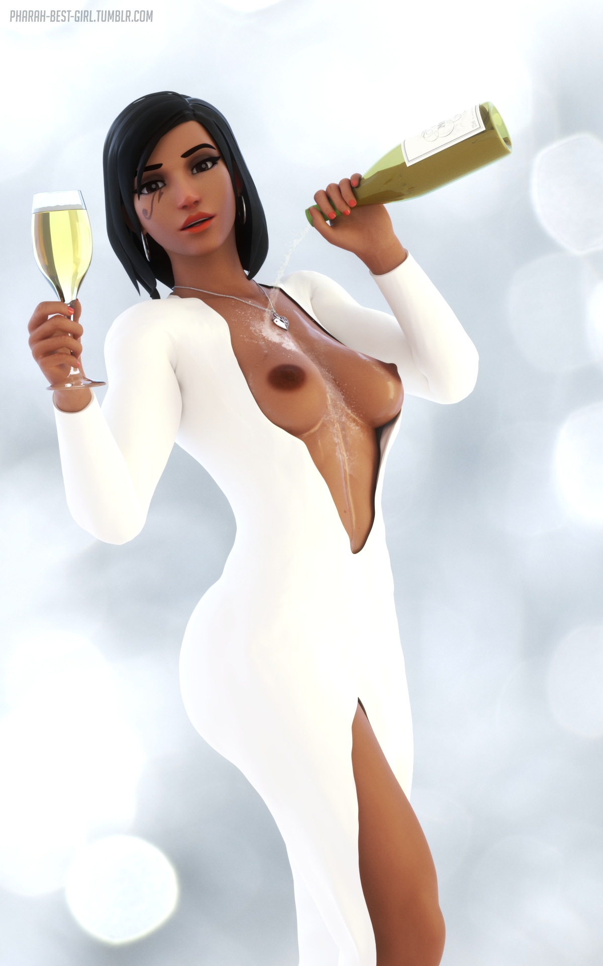 Toast Pharah Overwatch 3d Porn Sexy Nude Pinup Boobs