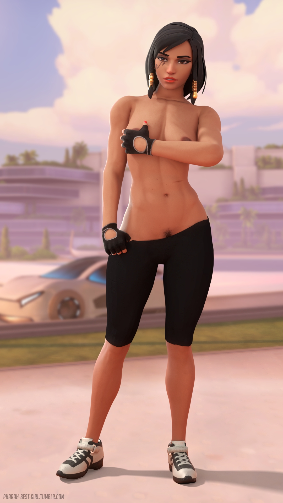 Endurance outfit Pharah Overwatch 3d Porn Sexy Nude Pussy Pubic Hair Boobs 2