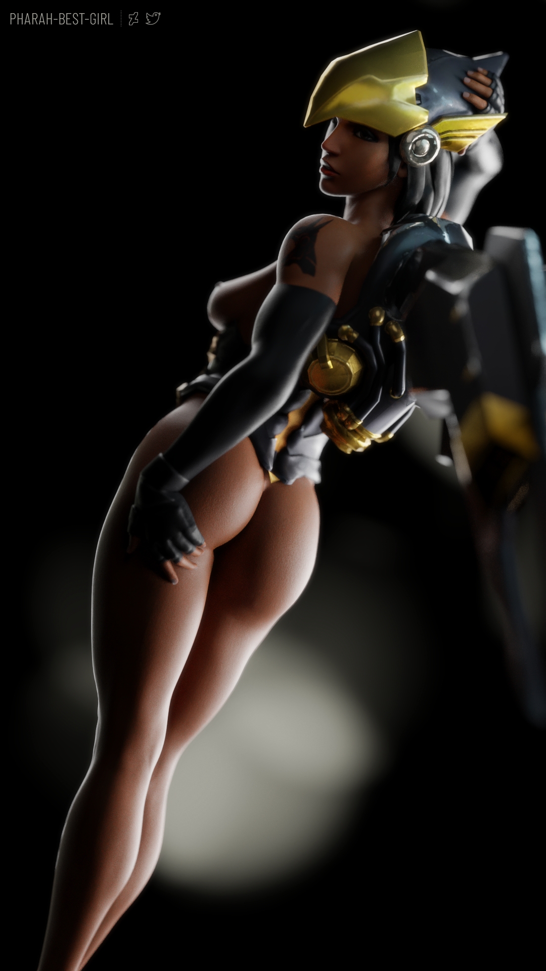 Pin up 100 Pharah Overwatch 3d Porn Sexy Nude Boobs Natural Tits Ass Booty