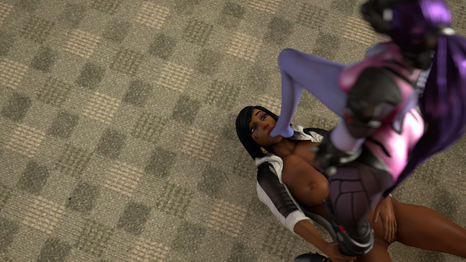 Do not disturb Pharah Overwatch Widowmaker 3d Porn Boobs Lesbian Fingering Pussy Squirting Tasting Pussy Penetration Feet Domination 10