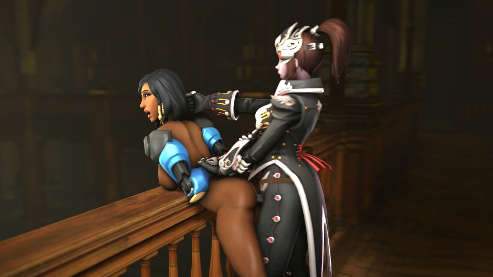 You are in my house Pharah Overwatch Widowmaker 3d Porn Lesbian Domination Nude Strapon Fuck From Behind Rape Pussy Penetration Mouth Fuck 3