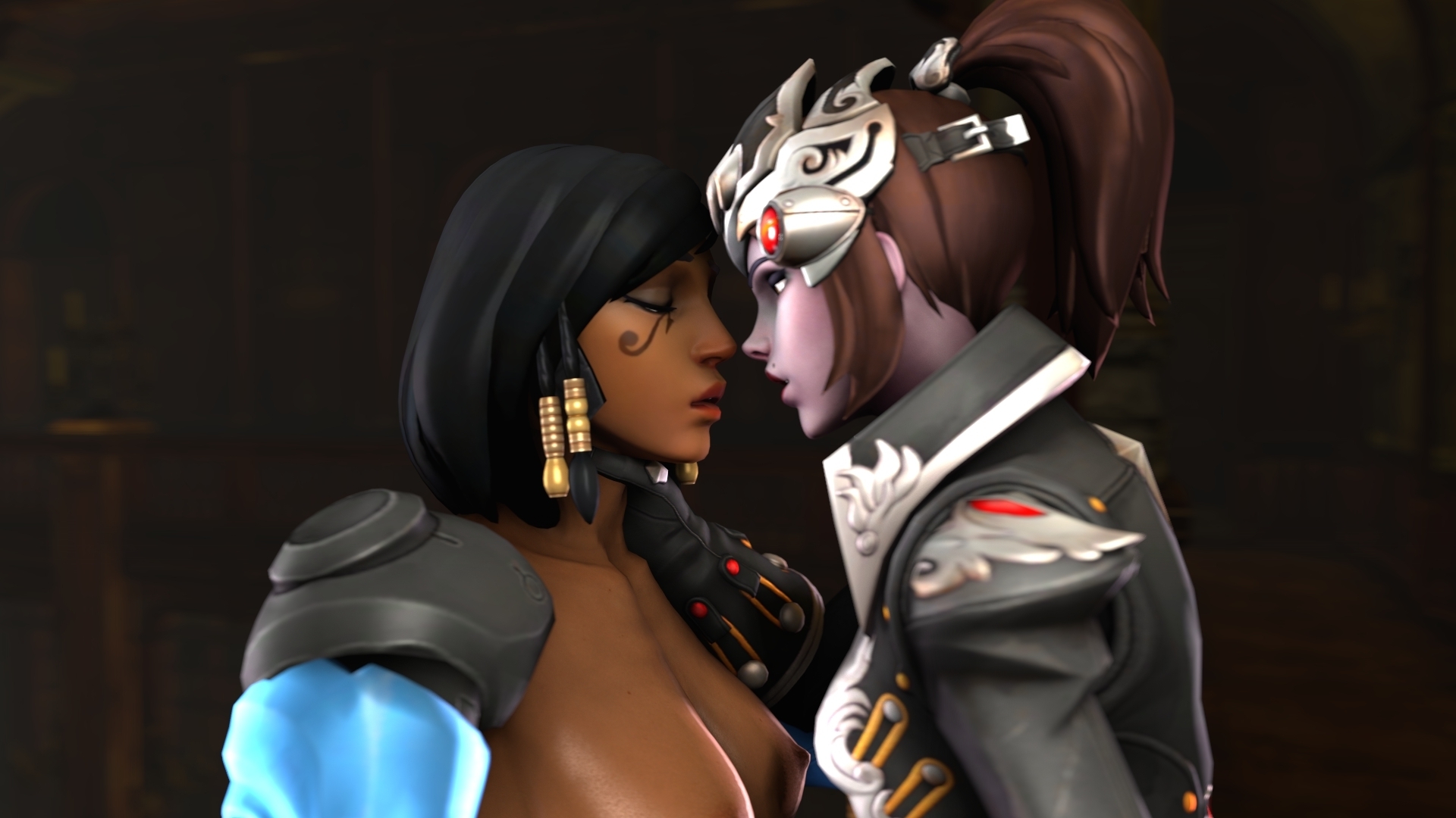 You are in my house Pharah Overwatch Widowmaker 3d Porn Lesbian Domination Nude Strapon Fuck From Behind Rape Pussy Penetration Mouth Fuck 6