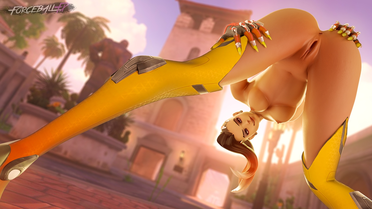 Sombra Luminus Appeal Overwatch Sombra 3d Porn Nude Naked Big Breasts Tits Pink Nipples Spread Legs Open Pussy Ass Asshole Butt Hole Natural Boobs Booty Outdoor 2