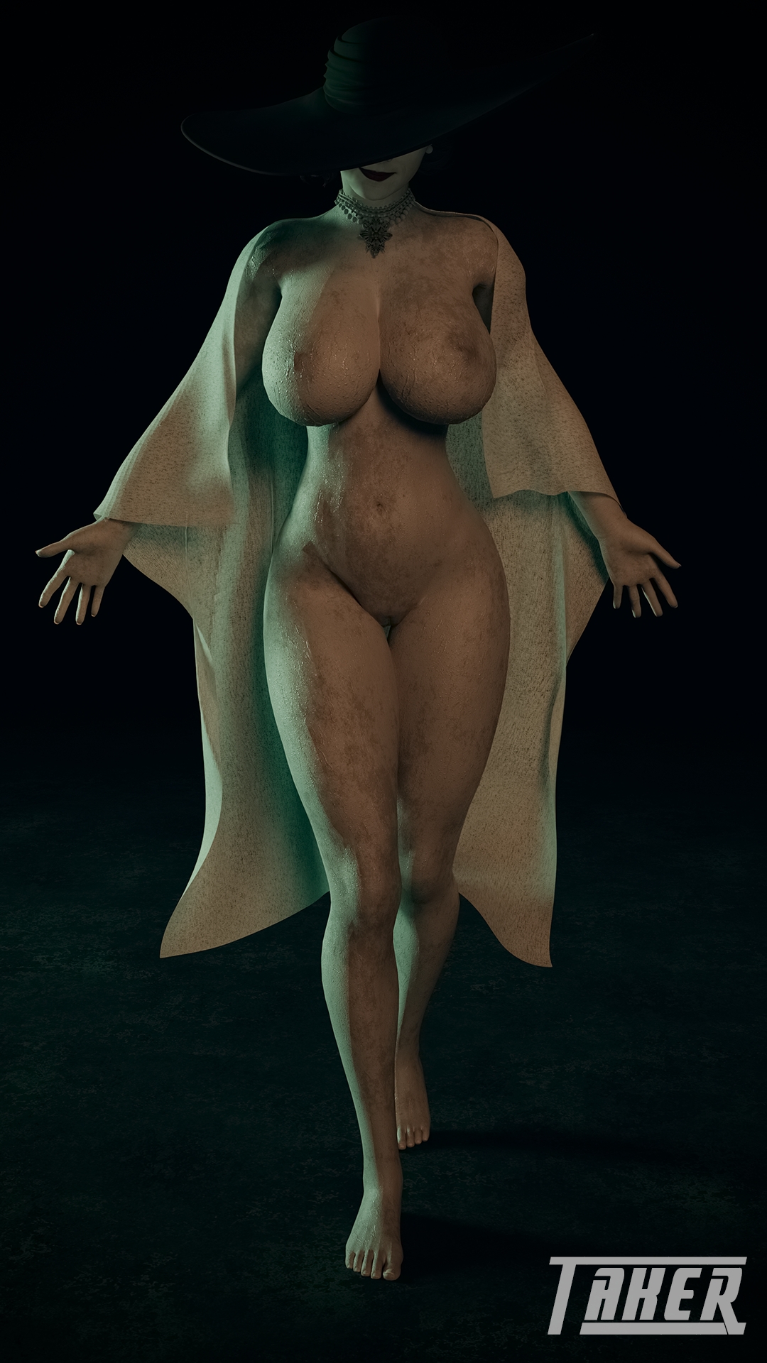 So, we finally meet Lady Dimitrescu Resident Evil 3d Porn Nude Big Tits Big Breasts Big boobs Dirty