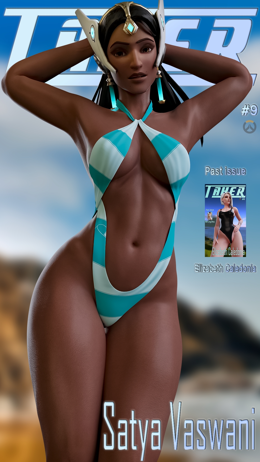 Take a break from your business and watch the new issue of our magazine! In this issue - Symmetra! Overwatch Symmetra 3d Porn Nude Alt Version Swimsuit Pink Nipples Pussy Natural Boobs Natural Tits Magazine