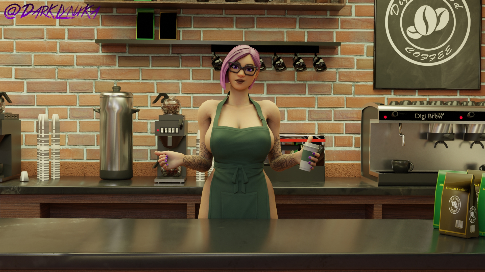 Lynx: hey there your order is done It was a coffee with extra ice and extra MILK Lynxbigmummymilkers Lynx Hot Nude Naked Sexy Big Tits