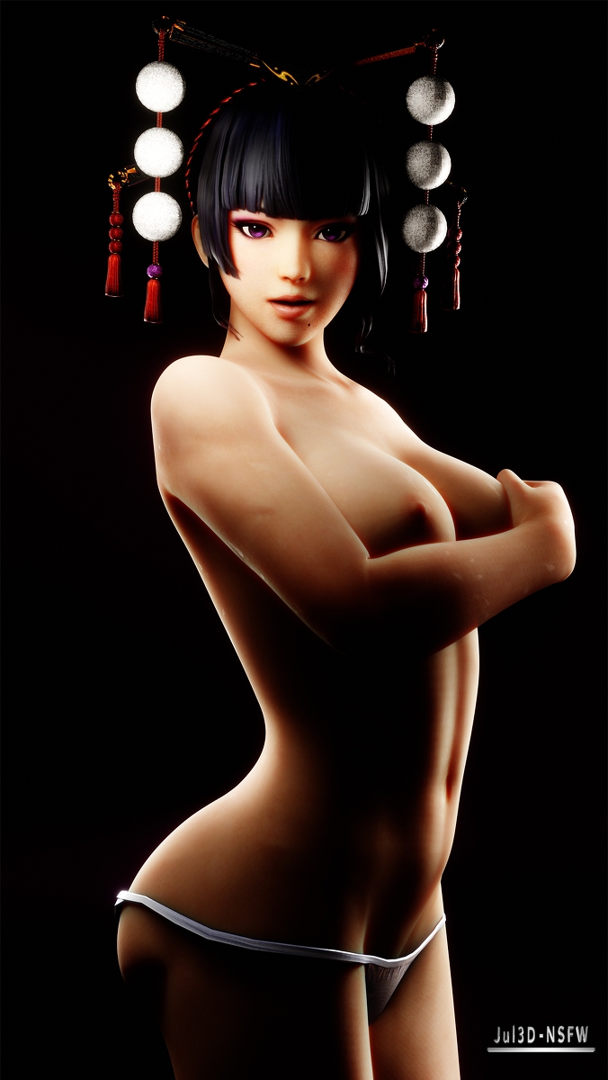 Nyotengu naked Dead Or Alive Nyotengu Dead Or Alive Outfit Naked Nude Sexy Tits Videogame 2