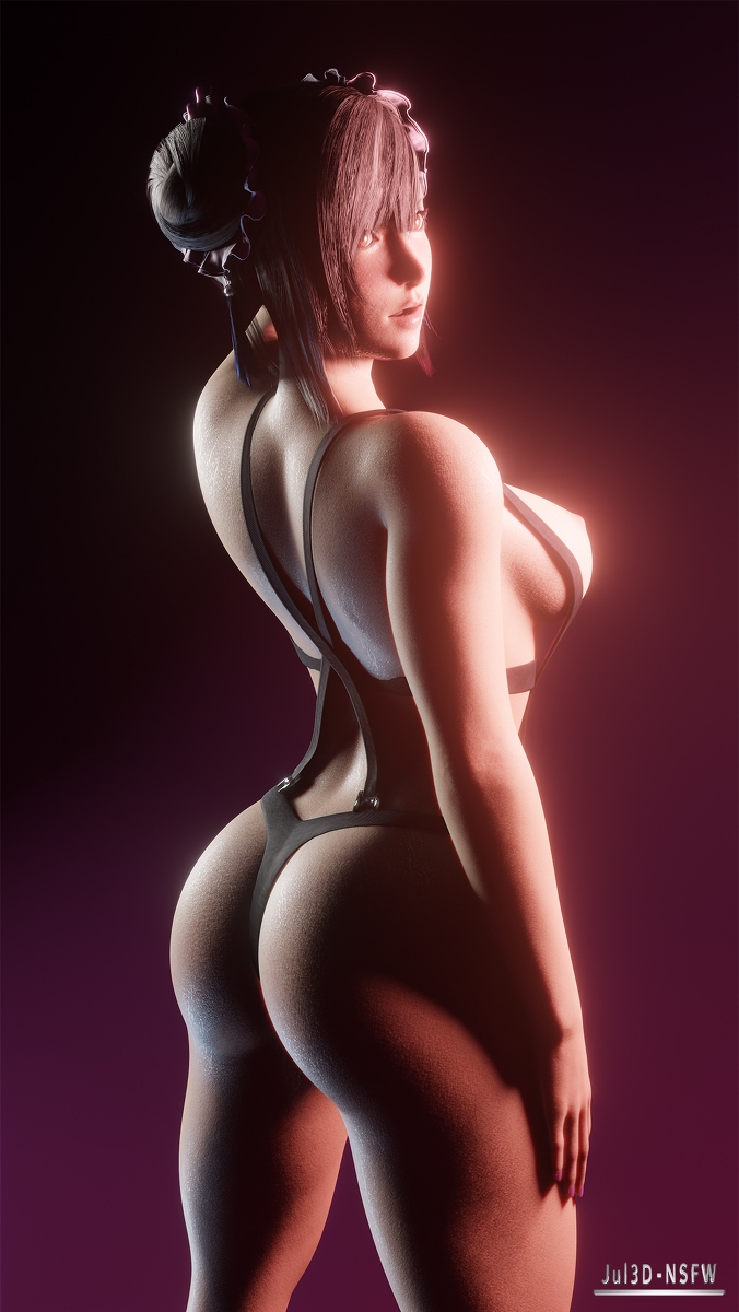 Tifa Lockhart sexy poses hand up variations Final Fantasy Tifa Lockhart Final Fantasy Sexy Outfit Lingerie Big Tits Big Breasts Hot Nude Naked Perfect Body Posing 7