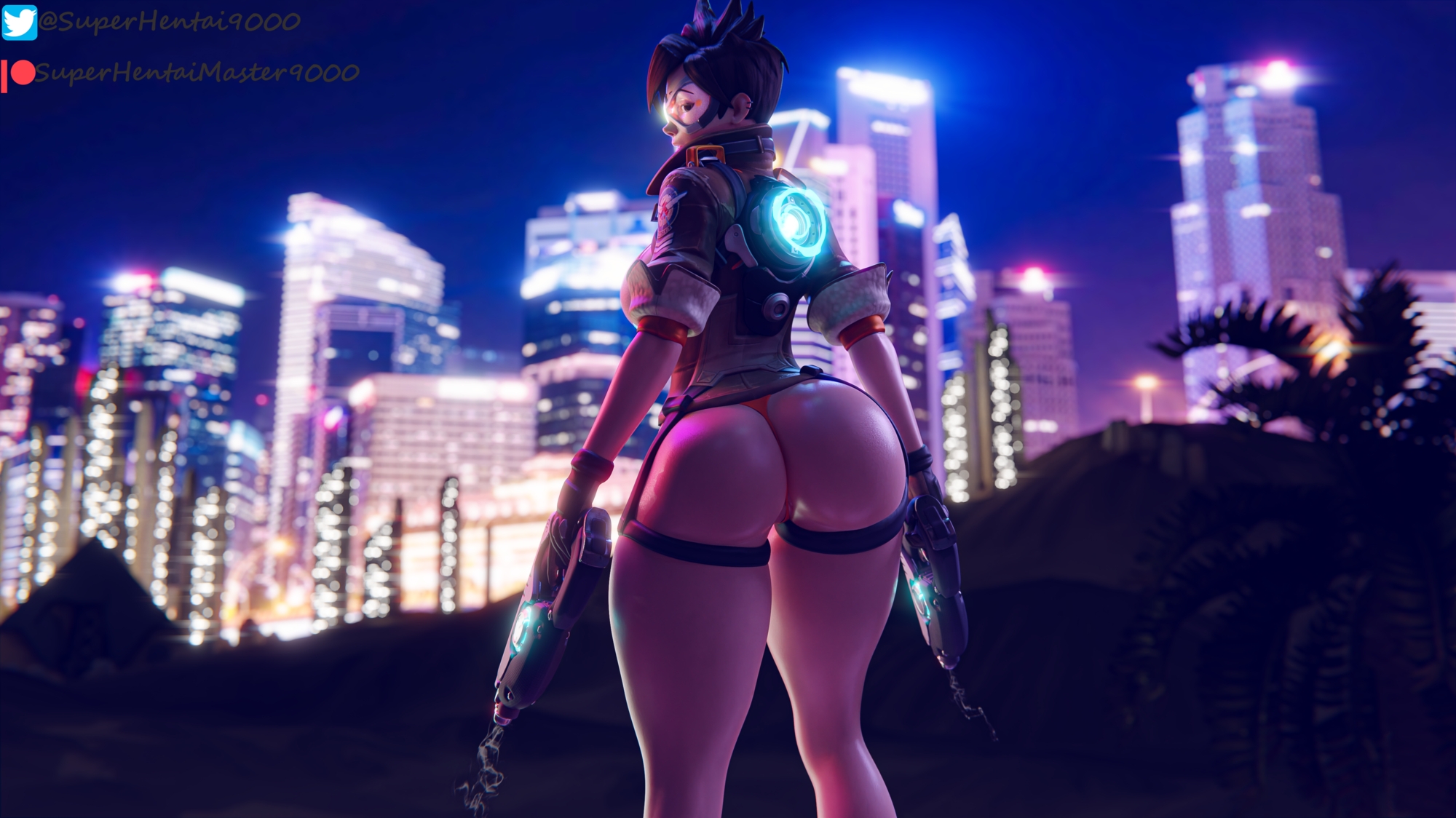 Tracer PinUp Overwatch Tracer Big Ass