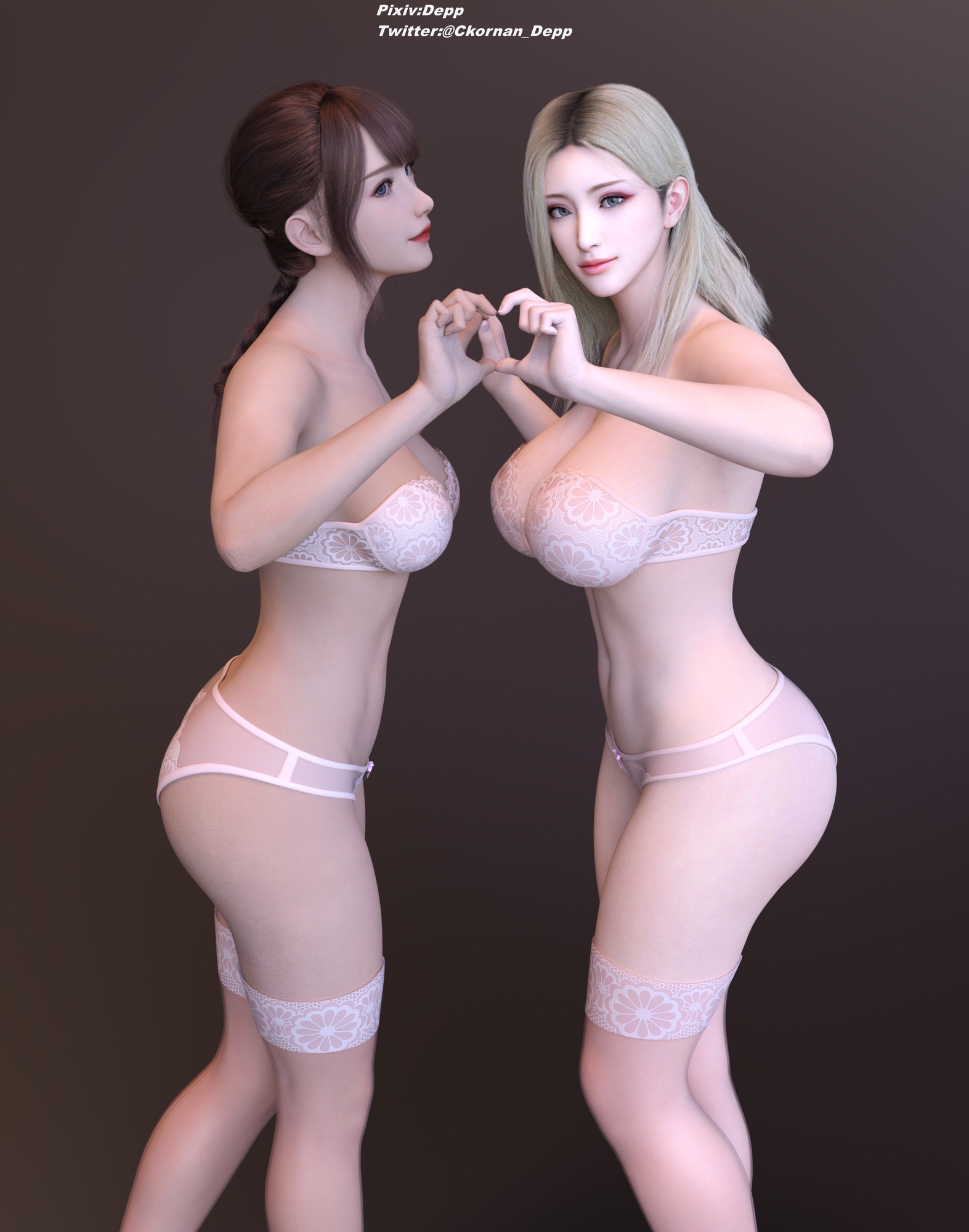 Sexy duo  Asian Cute Innocent 2 Girls Lingerie 2