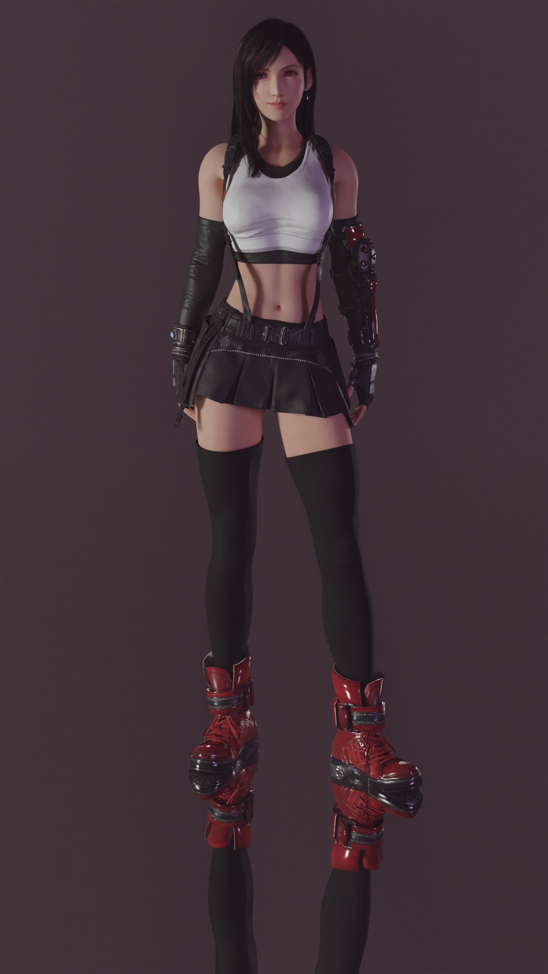 Tifa as a poster model and get some extra work Tifa Lockhart Final Fantasy Final Fantasy 7 Final Fantasy VII 