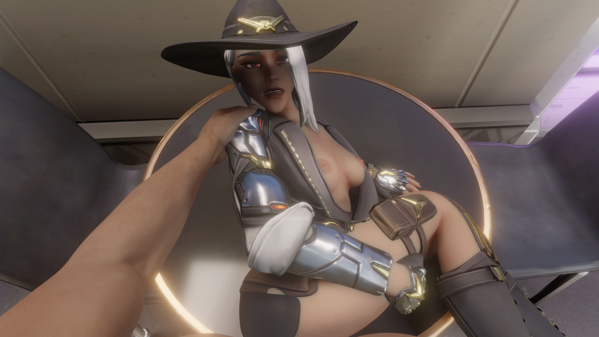 Ashe fucked on the table Ashe (overwatch) Overwatch  2