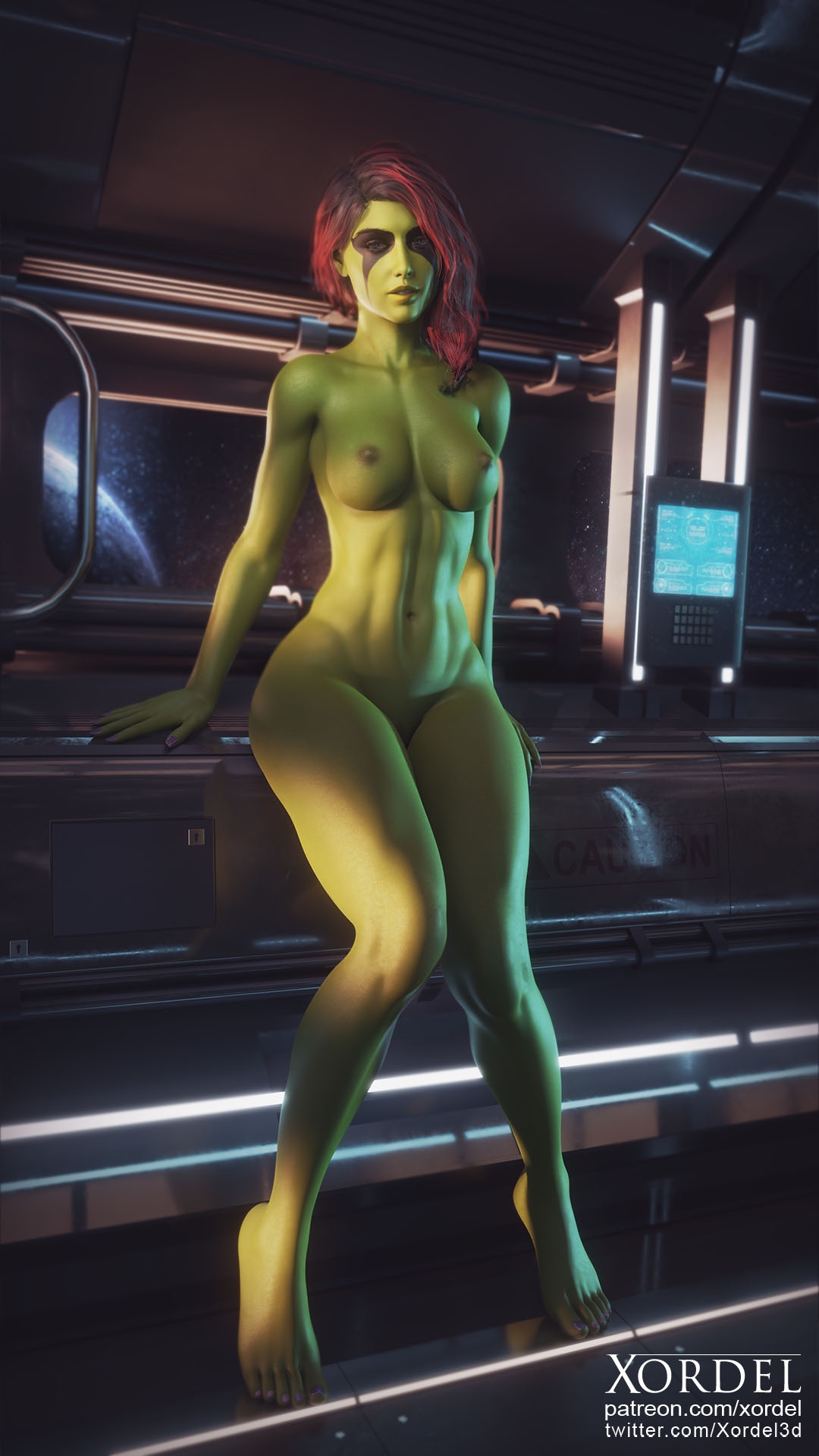Gamora nude