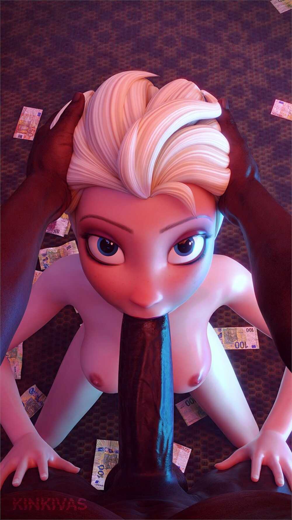 Elsa Blowjob