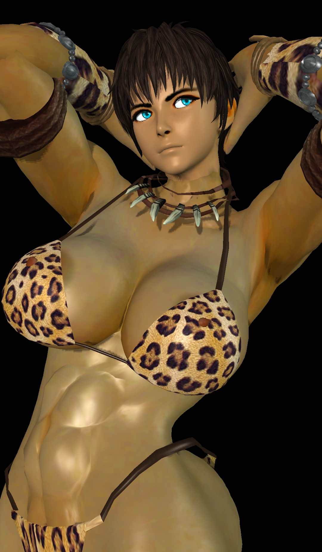 POV : Horny tribal girl fucks you on the beach  Xnalara Blender3d Original Character Lewd Tribal 2