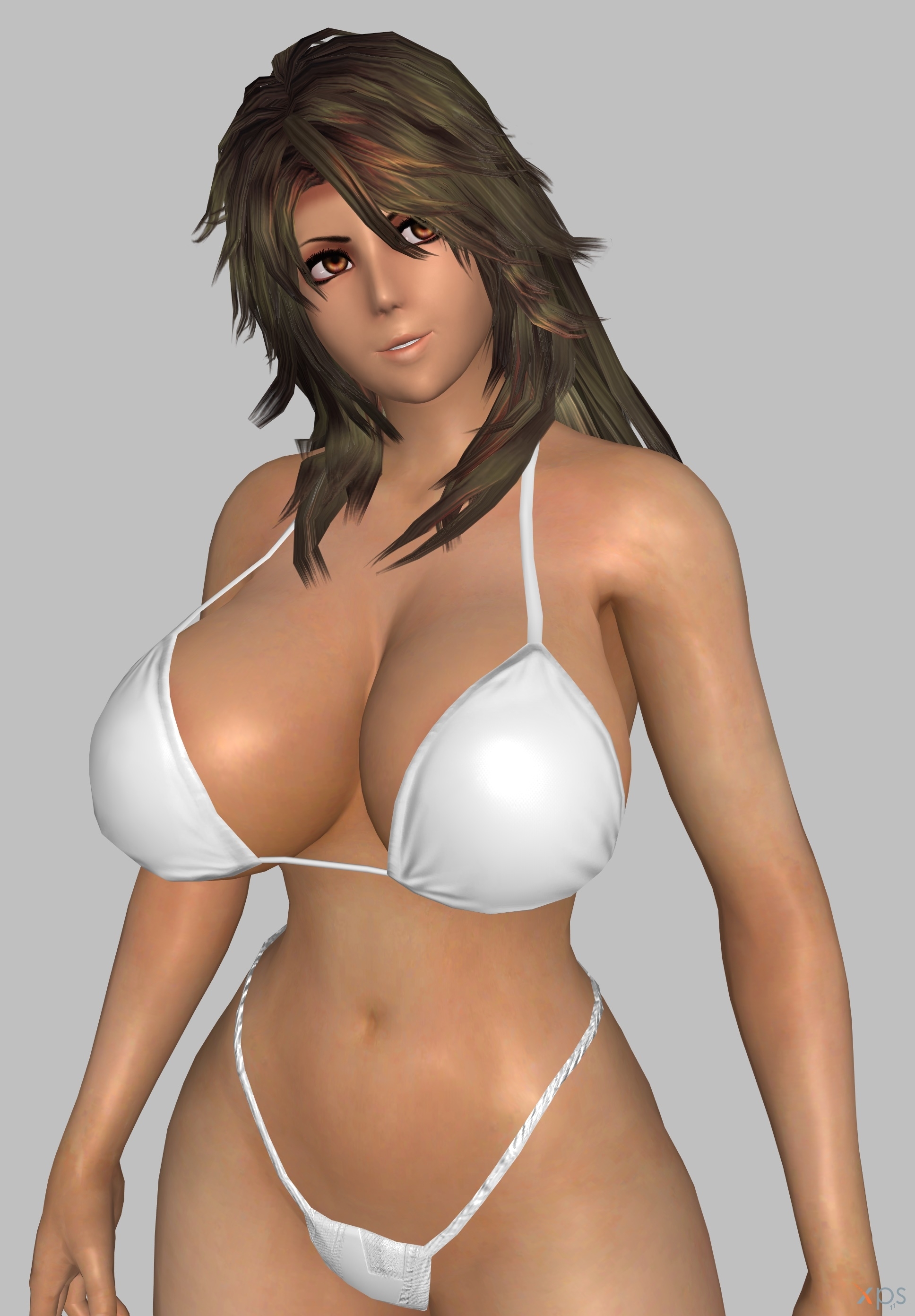 Ela (My OC)  Xnalara Blender3d Original Character Lewd Latina 3