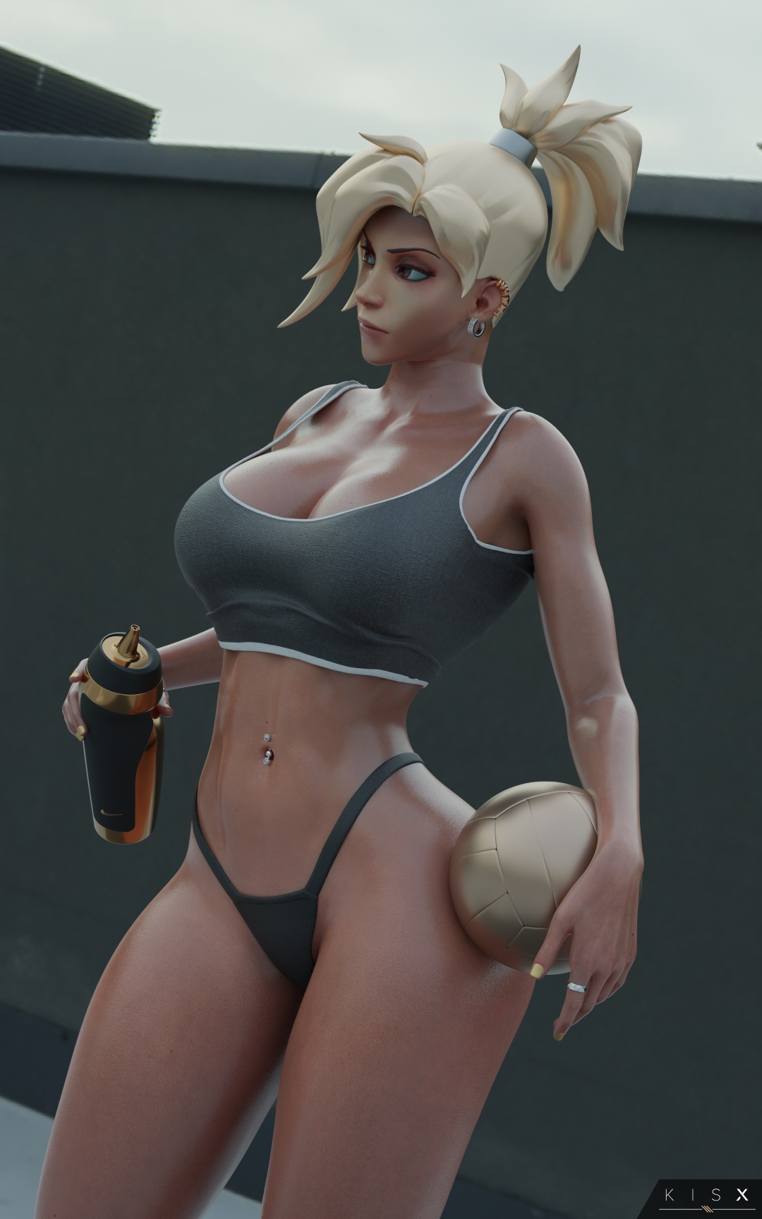 There can never be enough Mercy 🍑 Mercy Overwatch Sfw Sexy Big Booty Big Tits Sport Sweaty Panties Outfit Beach 5