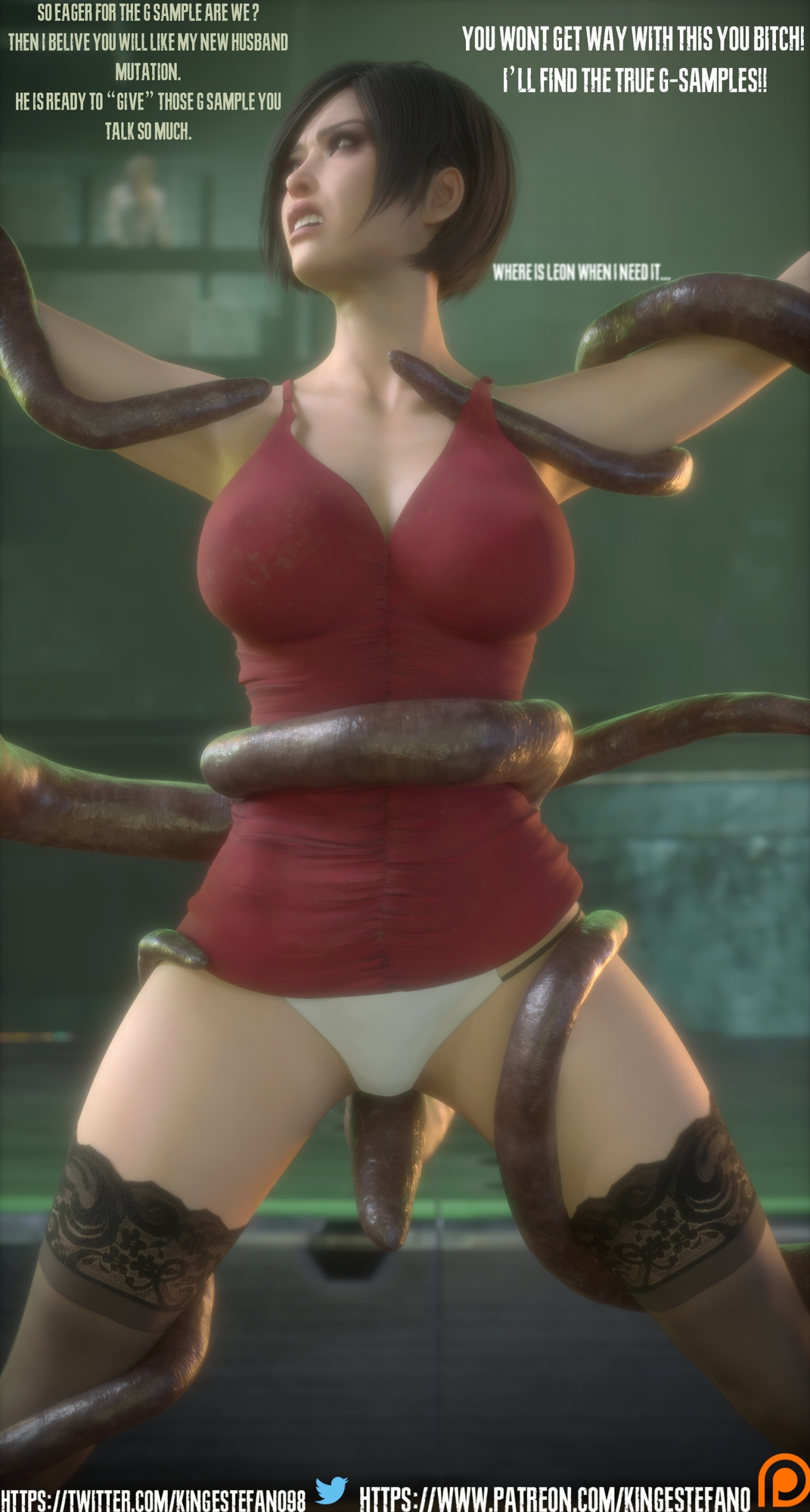 Ada Wong fucked by tentacles Ada Wong Resident Evil Resident Evil 3 Remake Tentacles Anal Cumming Inside Anal Creampie 3d Girl 7
