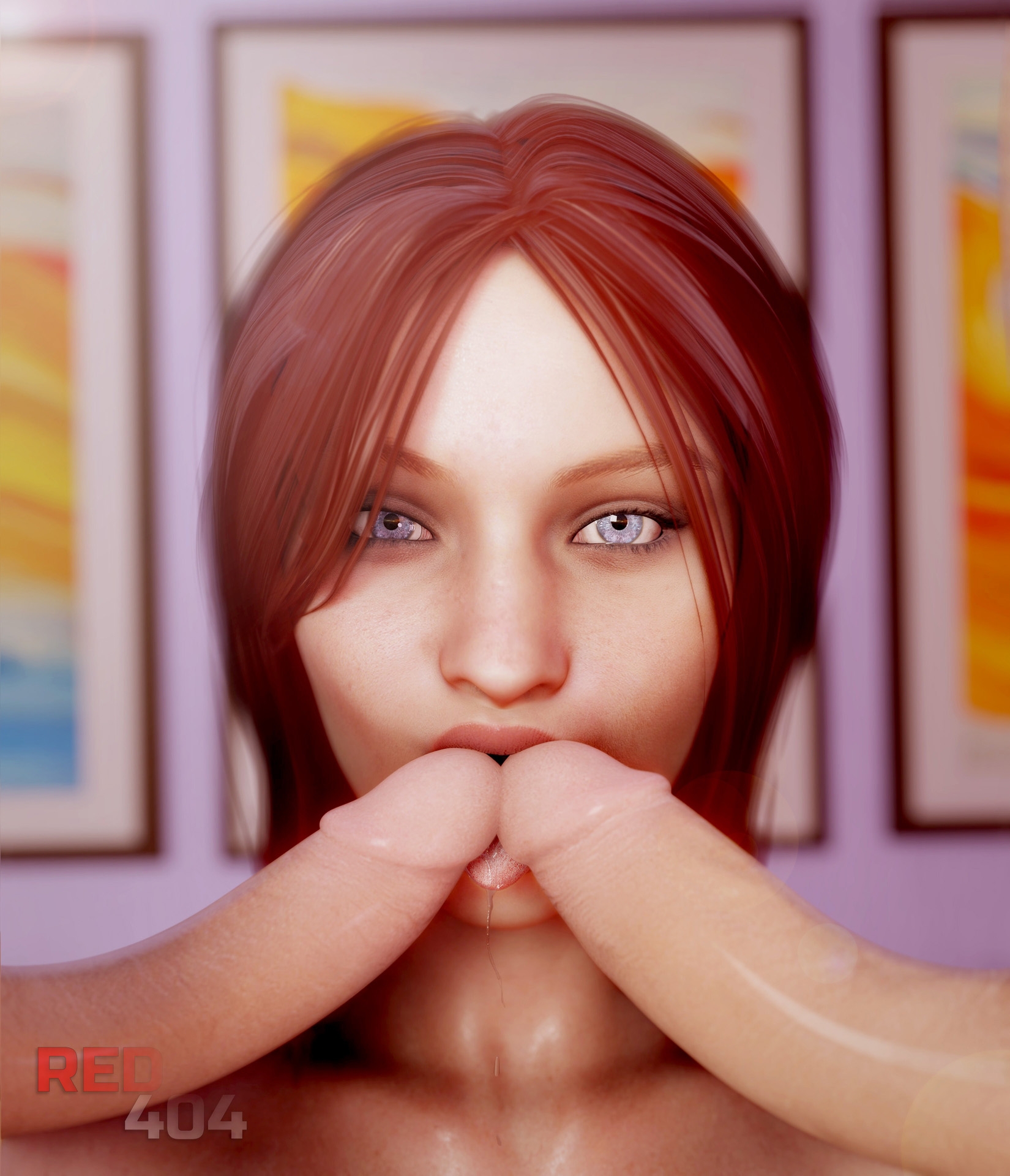 Claire Double Suck Claire Redfield Resident Evil Resident Evil 2 3d Girl 3d Porn Blowjob Nude Sucking Sucking Cock Dick 3
