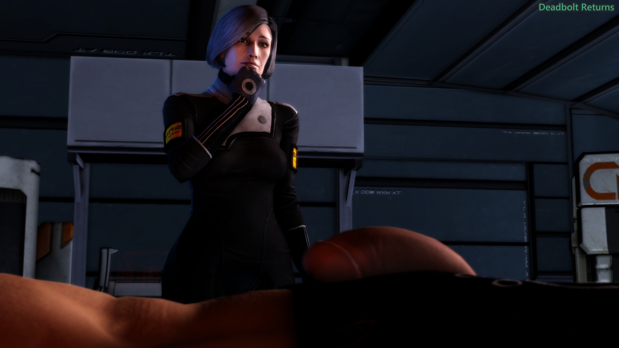 Special Examination Doctor Chakwas Commander Shepard Mass Effect Rule 34 Rule34 Sfm Source Filmmaker