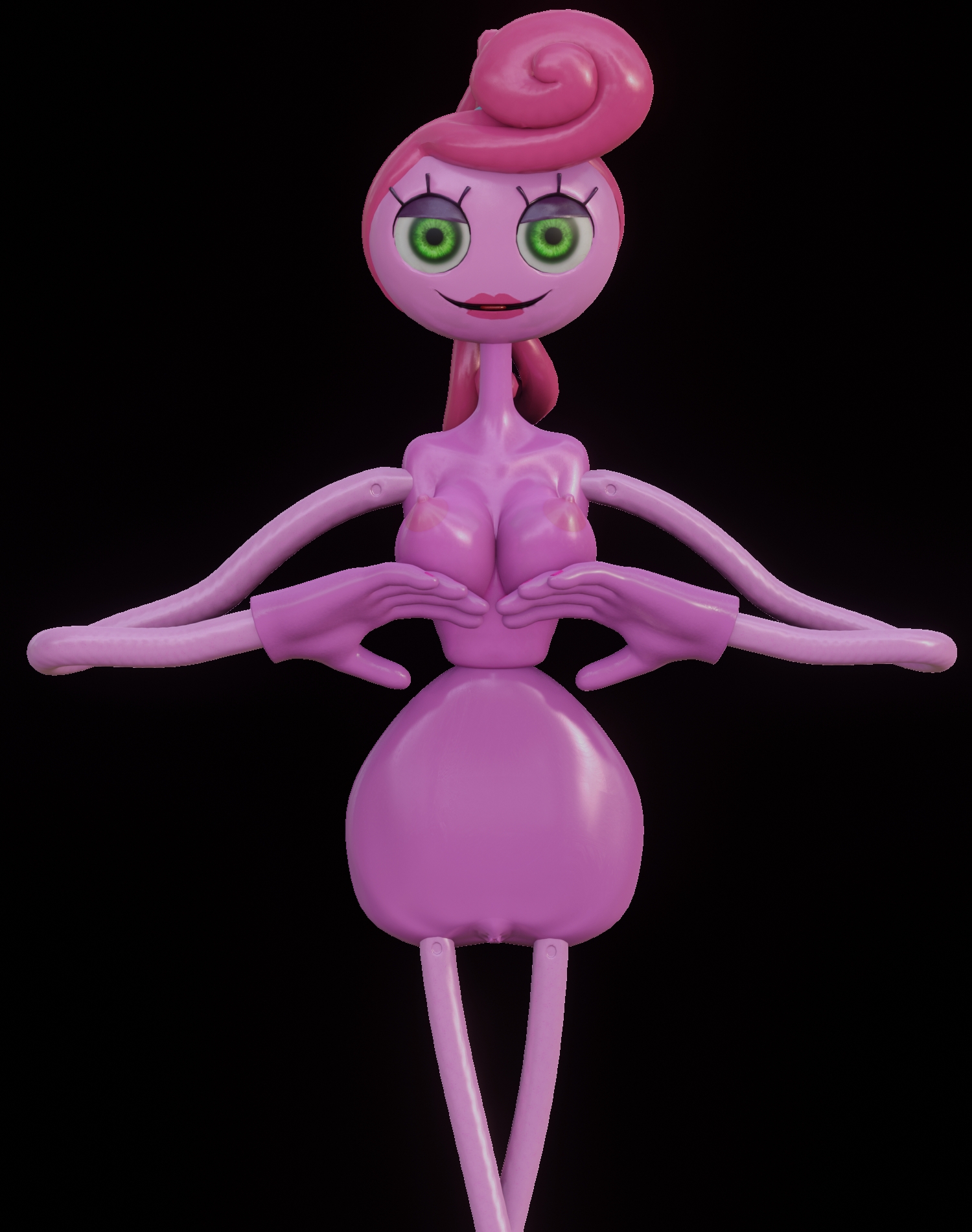 MommyLongLeg 3D Model Mommy Long Legs Mommylonglegs Poppy Playtime Custom Model Model Nude