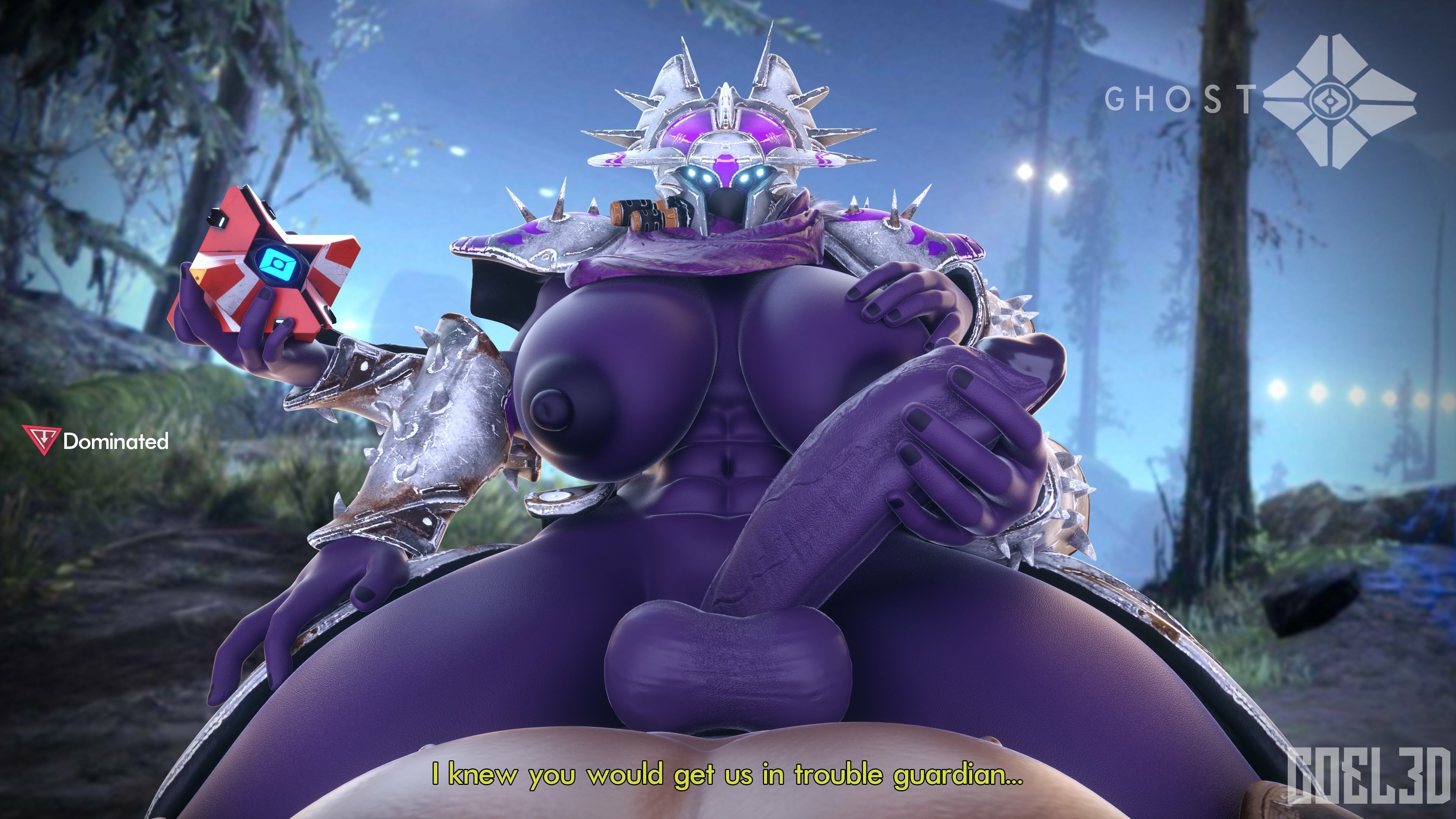 Again with this guardian this time wanted to fuck a big momma eliksni but tables turned. Guardian Destiny Destiny Futanari Futa Futa On Female Boobs Big boobs Big Dick Dick Hot Horny Face Sexy Furry 3d Porn