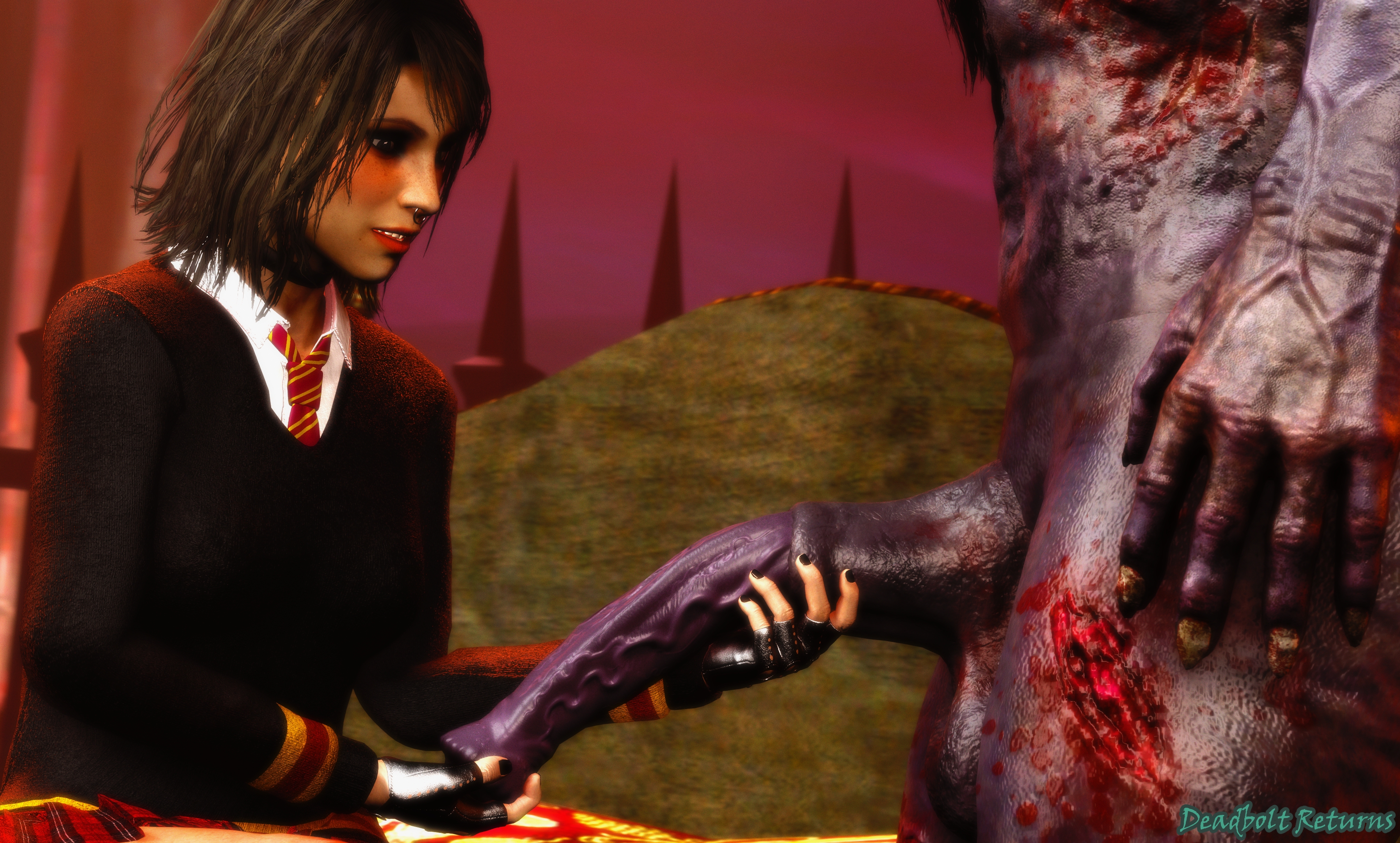 Heather Morrison Summons the Mighty Minotaur Dead By Daylight Minotaur Heather Morrison Sfm Source Filmmaker 3d Porn 3dnsfw Rule34 Rule 34 Nsfw Sextape In Hell 2