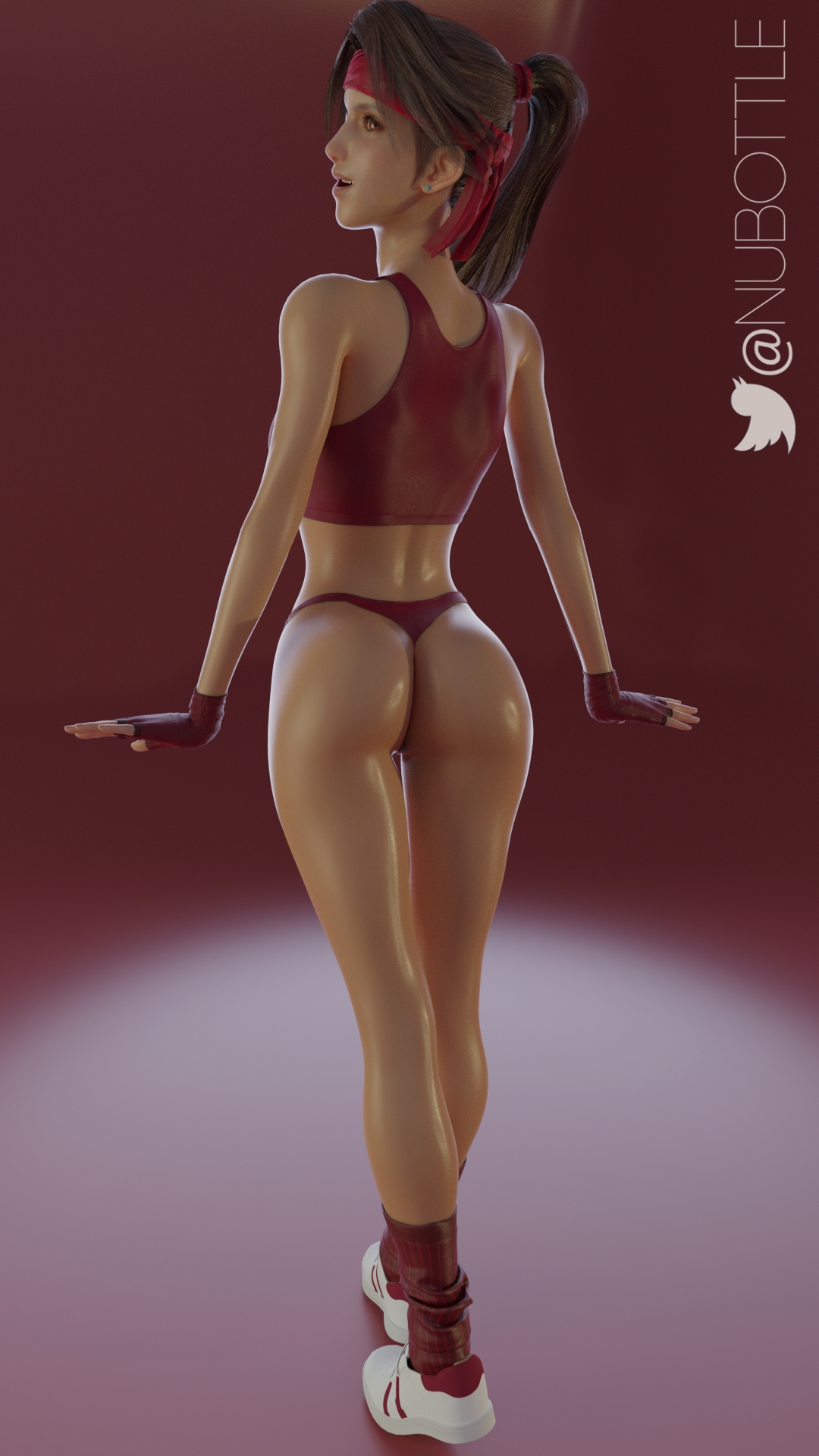 Jessie Rasberry Nude Ass Final Fantasy Jessie Rasberry Final Fantasy Nude Naked Ass Pose Solo Sexy 2