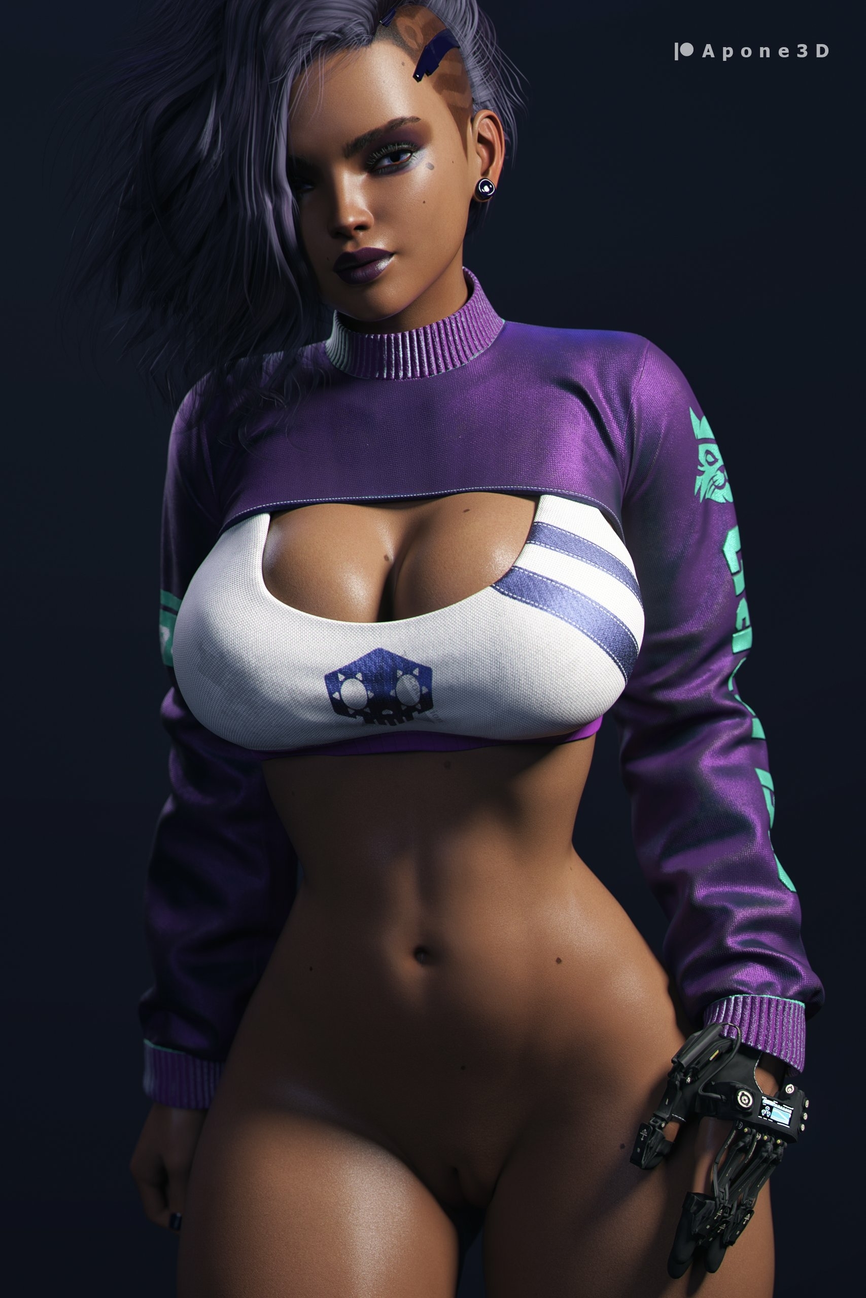 Sombra Sombra Overwatch Pussy Shaved Pussy Ass Big Ass Lingerie Sexy Lingerie Boobs Big boobs Horny Face Sexy 3d Porn