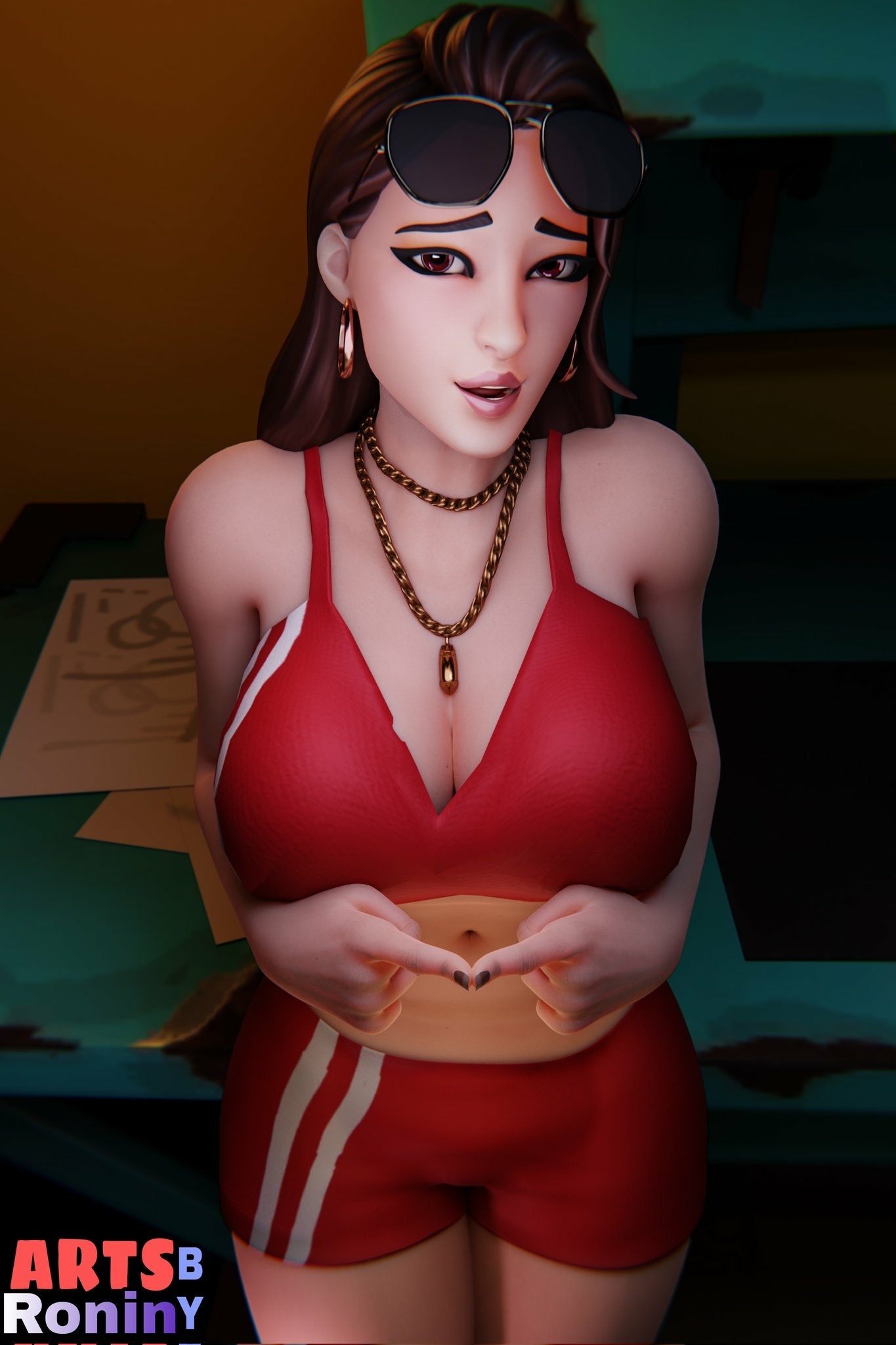 Ruby showed you her boobs 😳😵‍💫 Ruby (Fortnite) Fortnite Pussy Nipples Big boobs Tits Ass Sexy Horny Face Horny 3d Porn