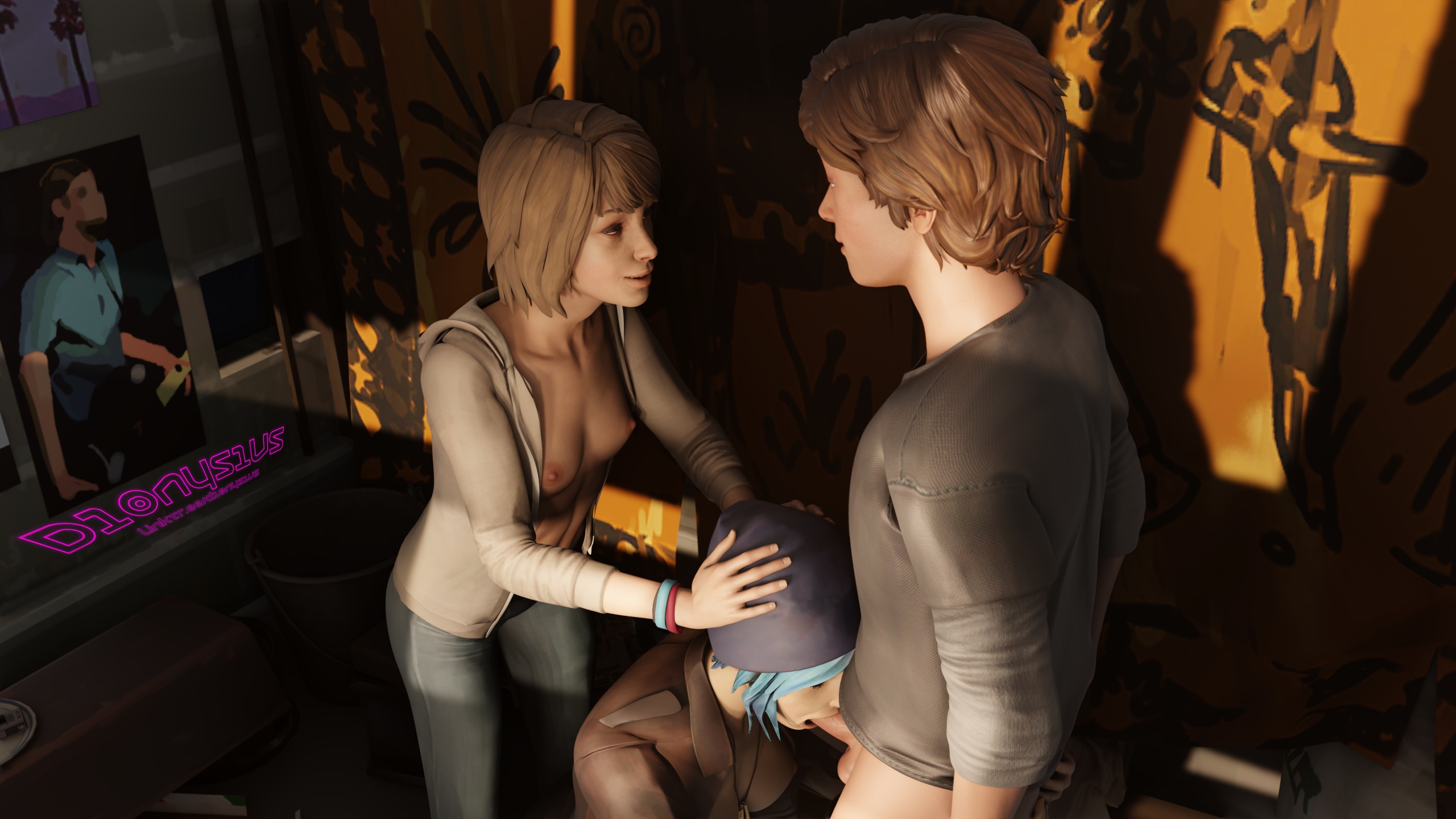 Life is 4/20 Life Is Strange Max Caulfield Chloe Price Warren Graham Vaginal Vaginal Penetration Vaginal Sex Standing Doggy Missionary 28